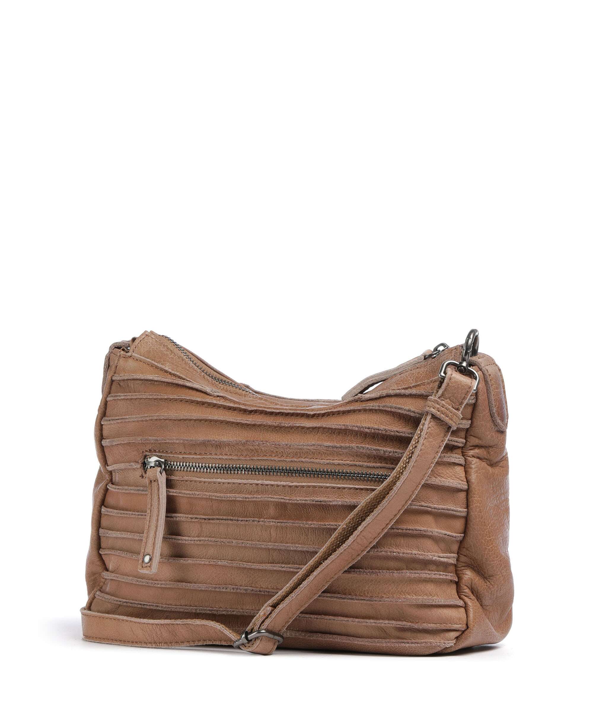 FredsBruder Bestseller Riffel Likely Crossbody bag caramel