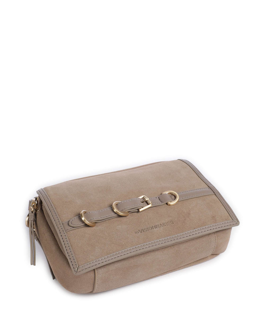 Les Visionnaires Emily Cozy Crossbody bag mushroom/capuccino beige
