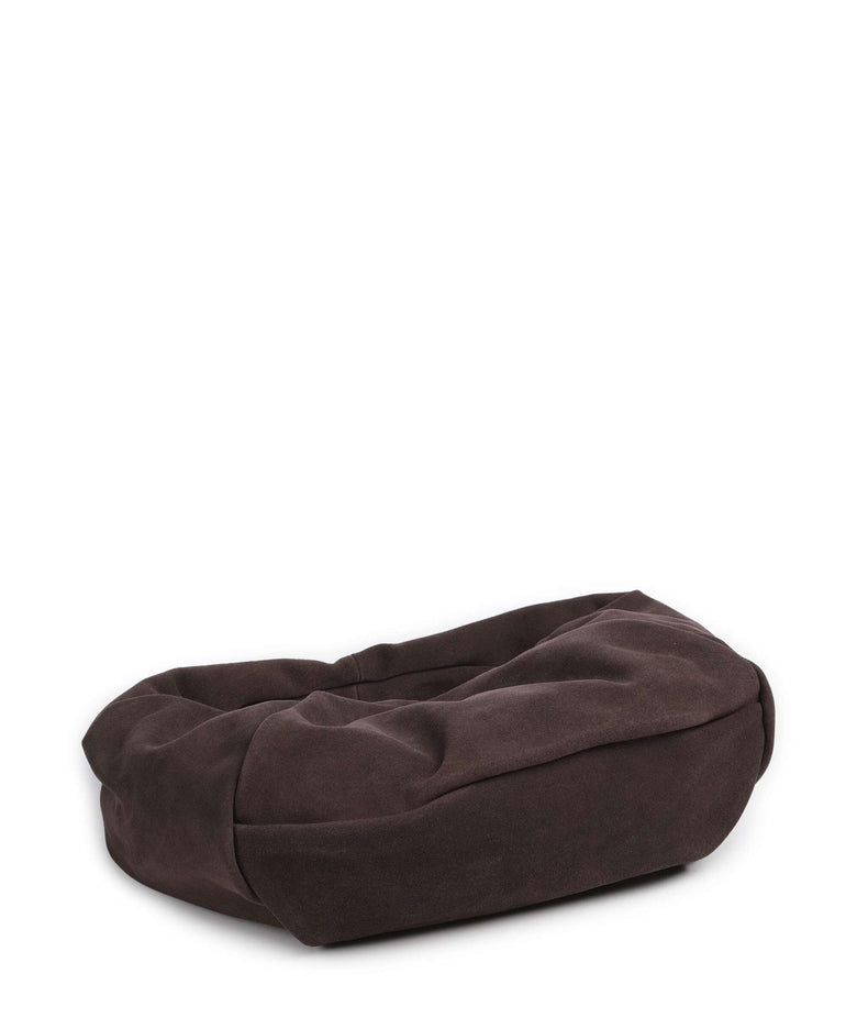 Les Visionnaires Greta Essential Cozy Hobo bag dark brown