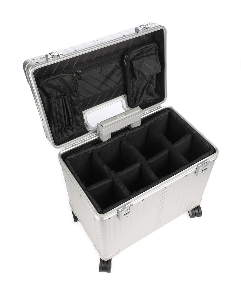 Aleon Classic 17 XL Rolling briefcase platinum