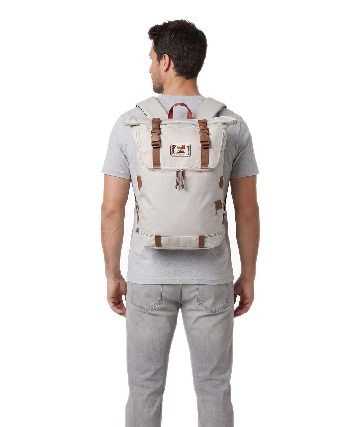 Doughnut Dreamwalker Christopher Rolltop backpack stone