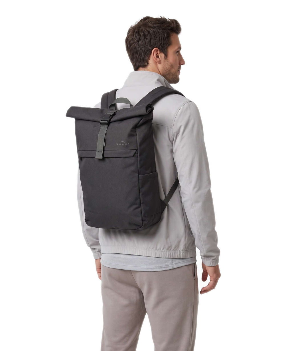 Doughnut Mediative Jetpack Rolltop backpack ground