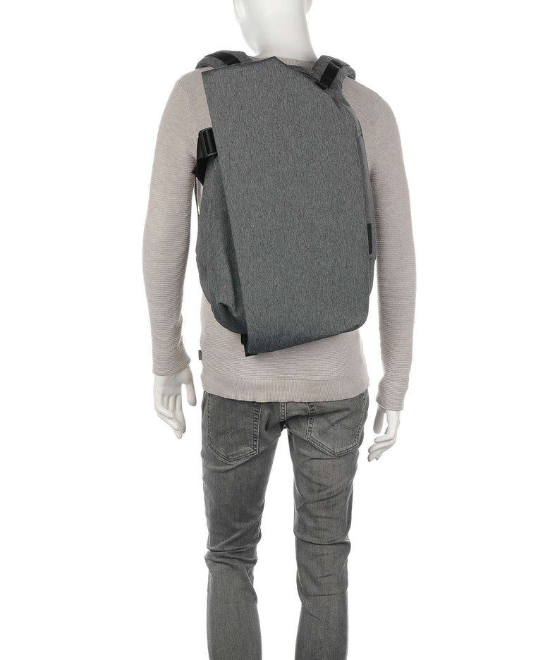 Côte&Ciel Smooth Isar Medium Backpack black melange