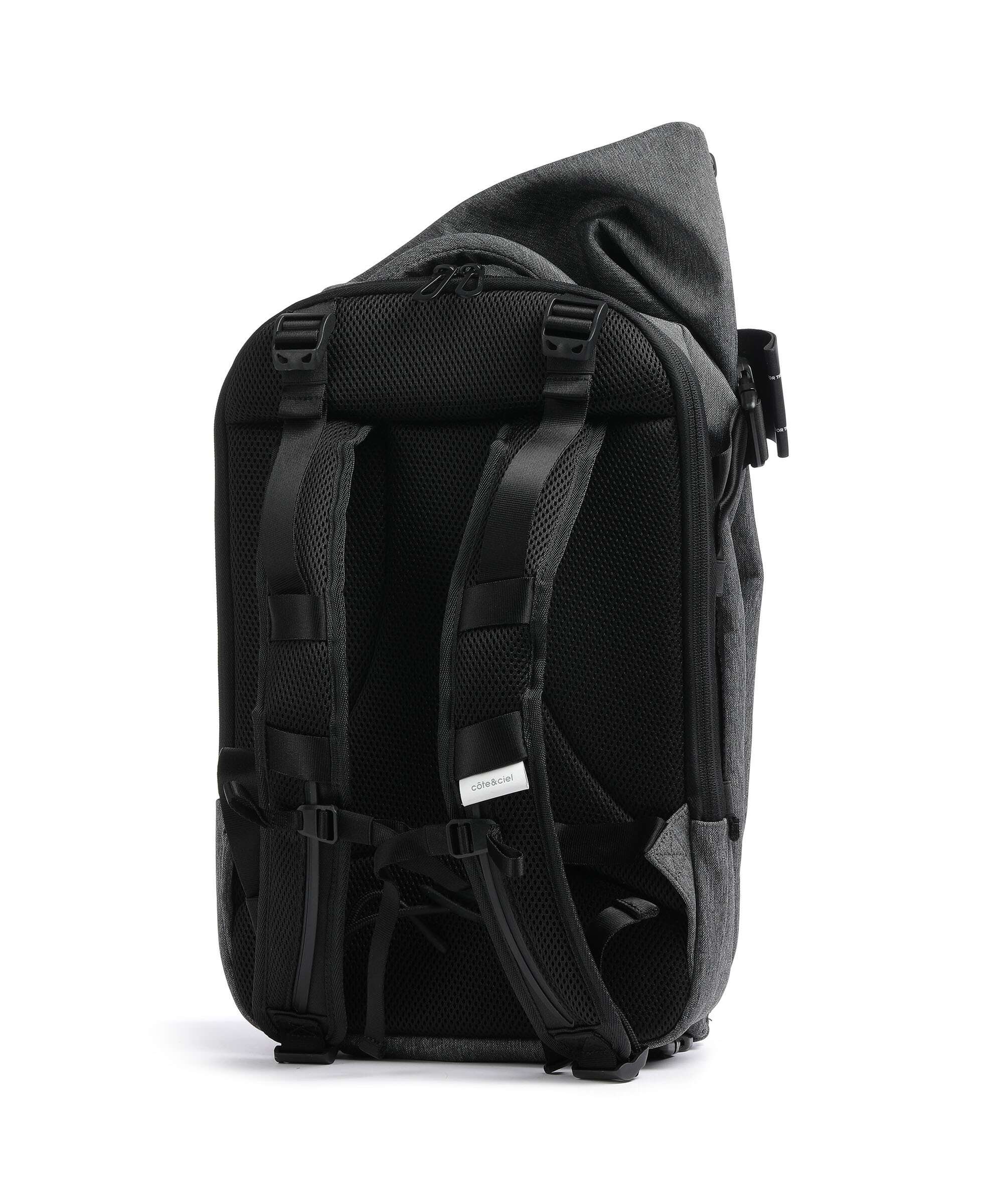 Côte&Ciel Isar Air Backpack black melange