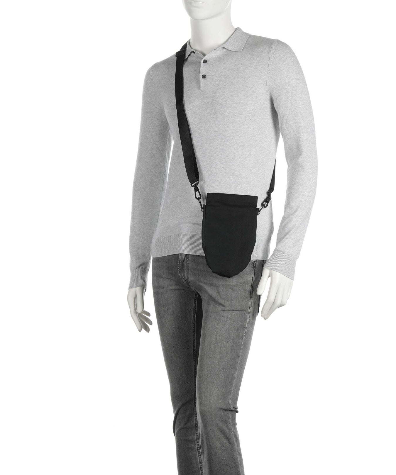 Côte&Ciel Smooth Crossbody bag black