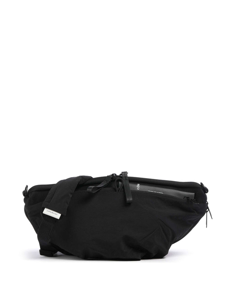 Côte&Ciel Orne Crossbody bag black/sage green