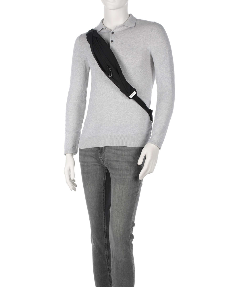 Côte&Ciel Orne Crossbody bag black/sage green