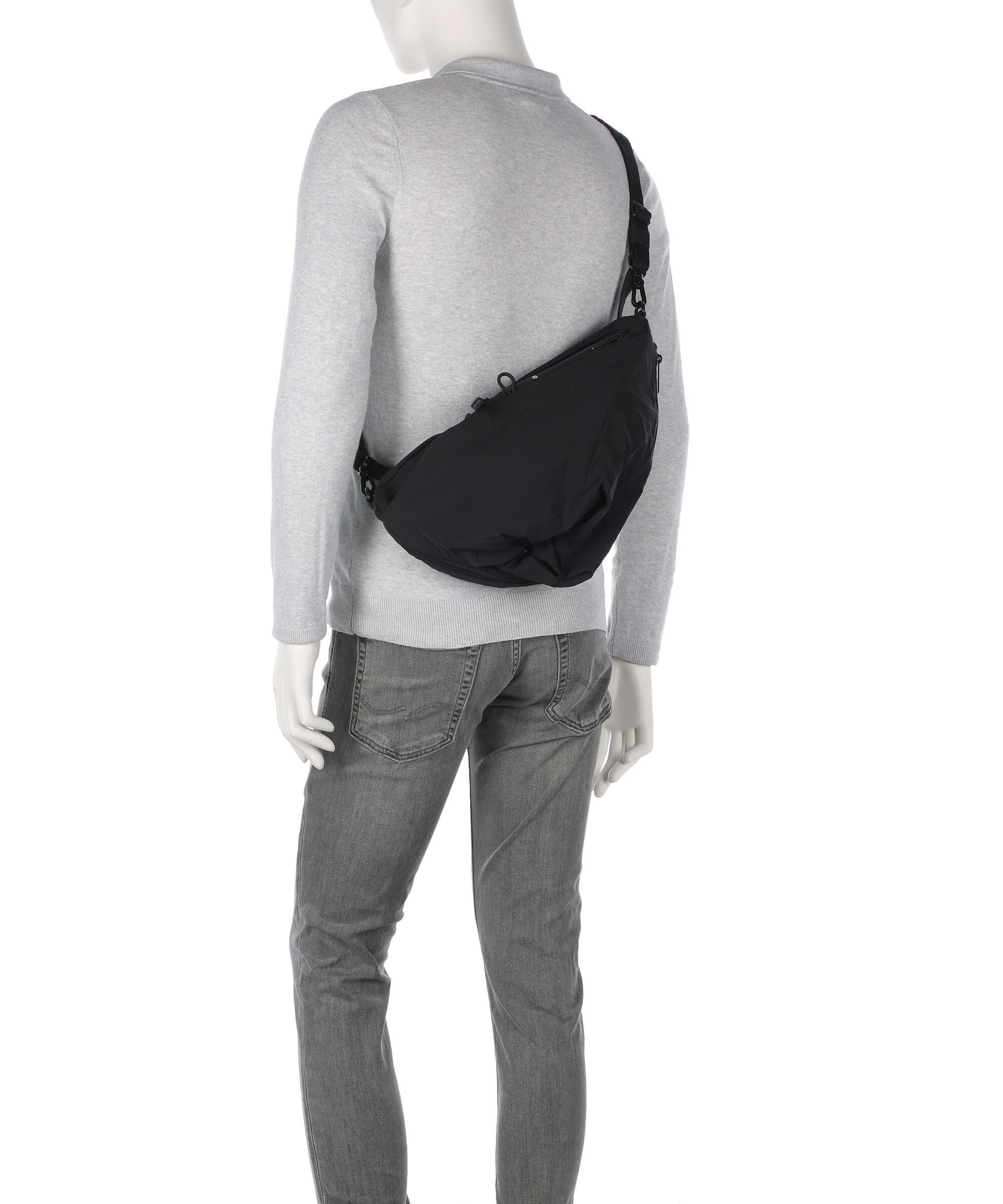 Côte&Ciel Orne Crossbody bag black/sage green
