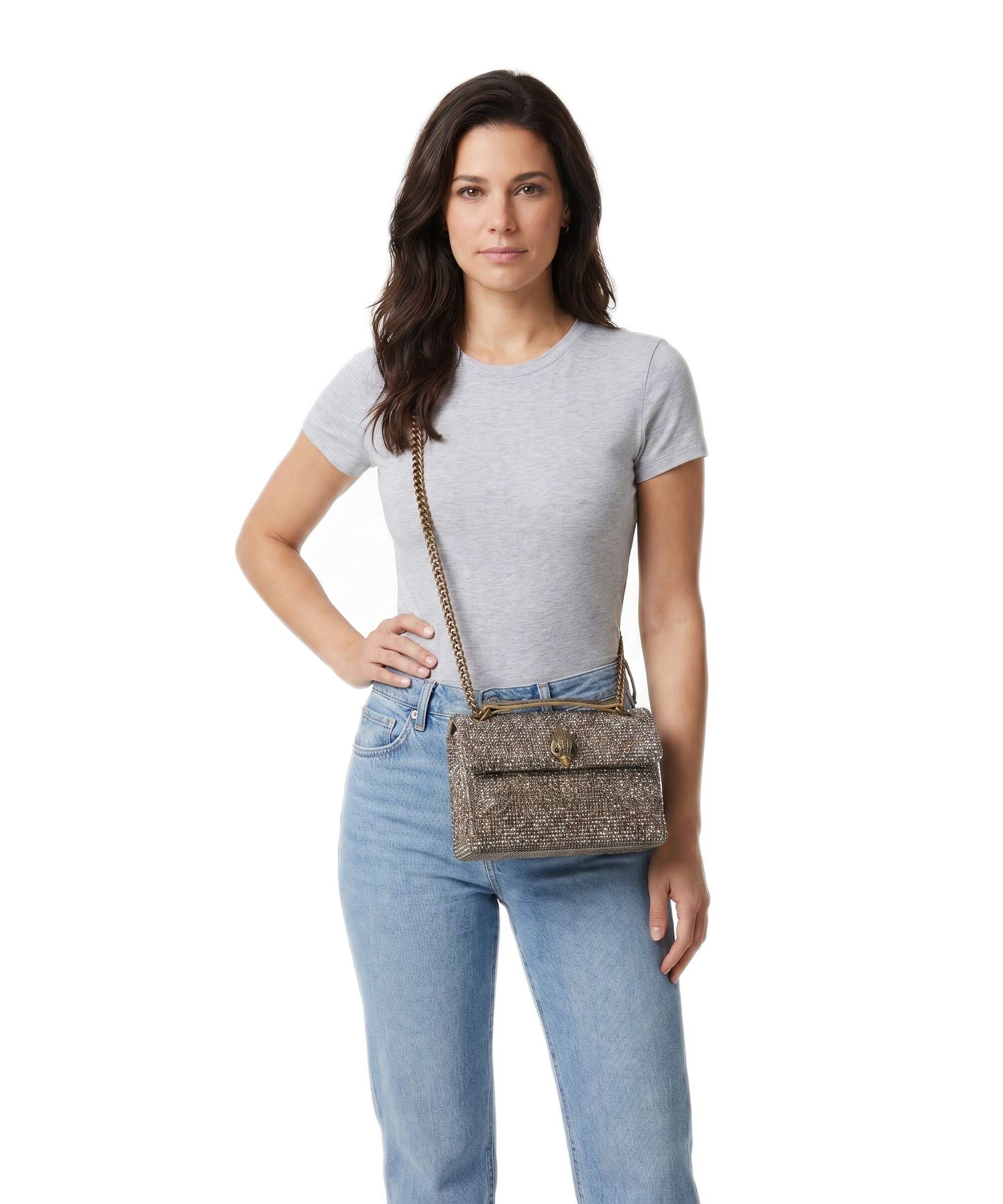 Kurt Geiger Kensington Shoulder bag beige combination