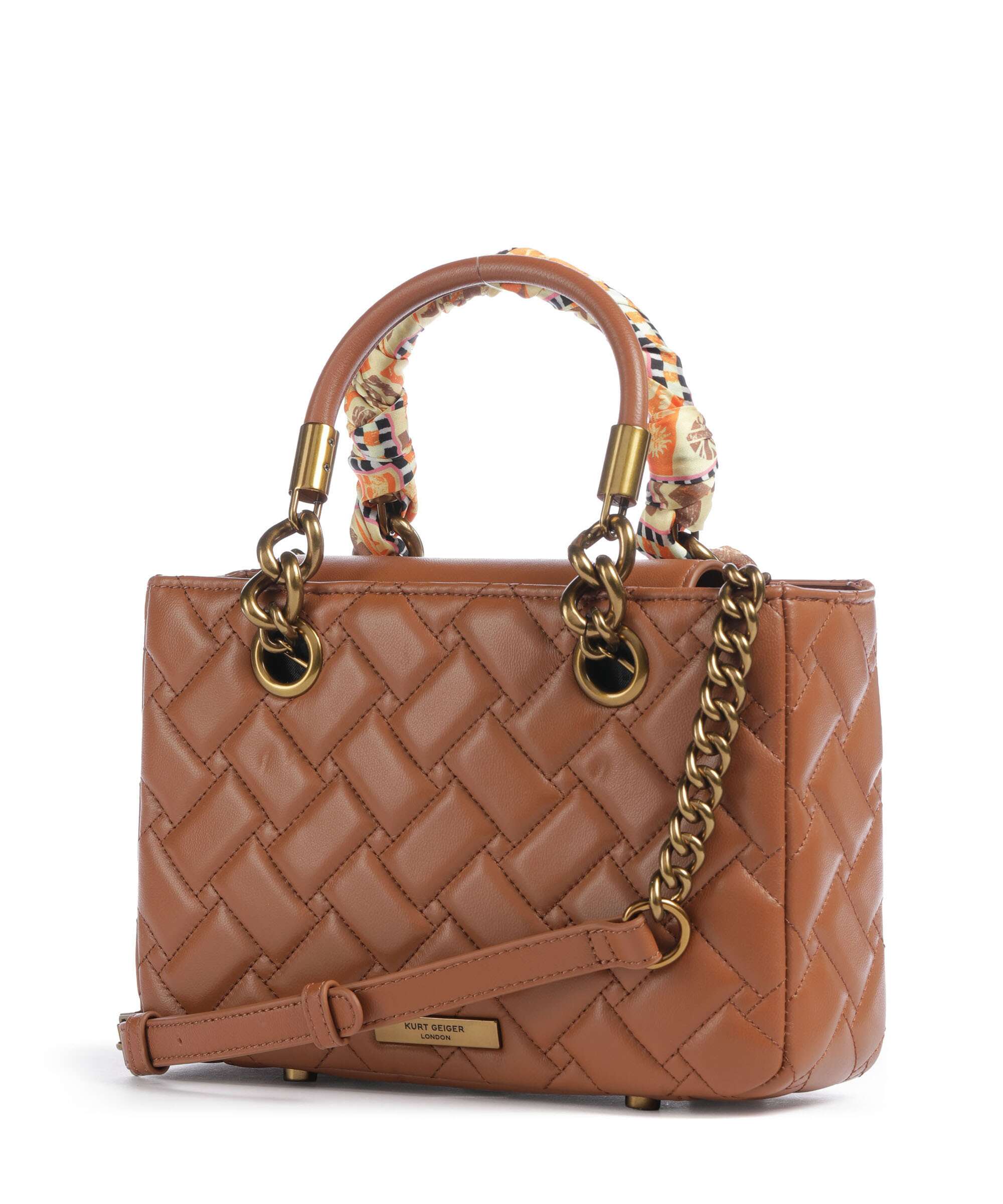 Kurt Geiger Kensington Square Handbag tan combination