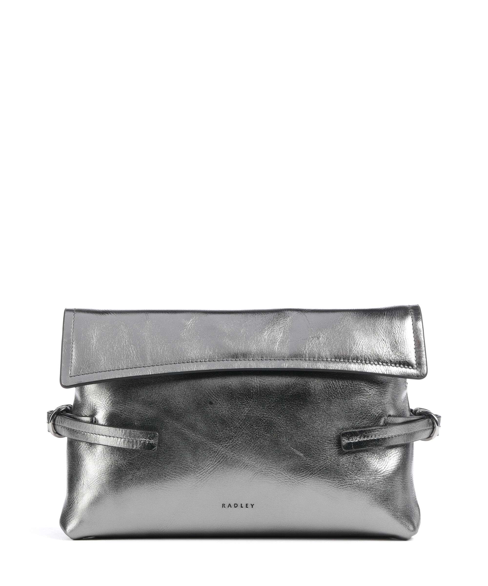 Radley London Fleet Street Clutch bag silver