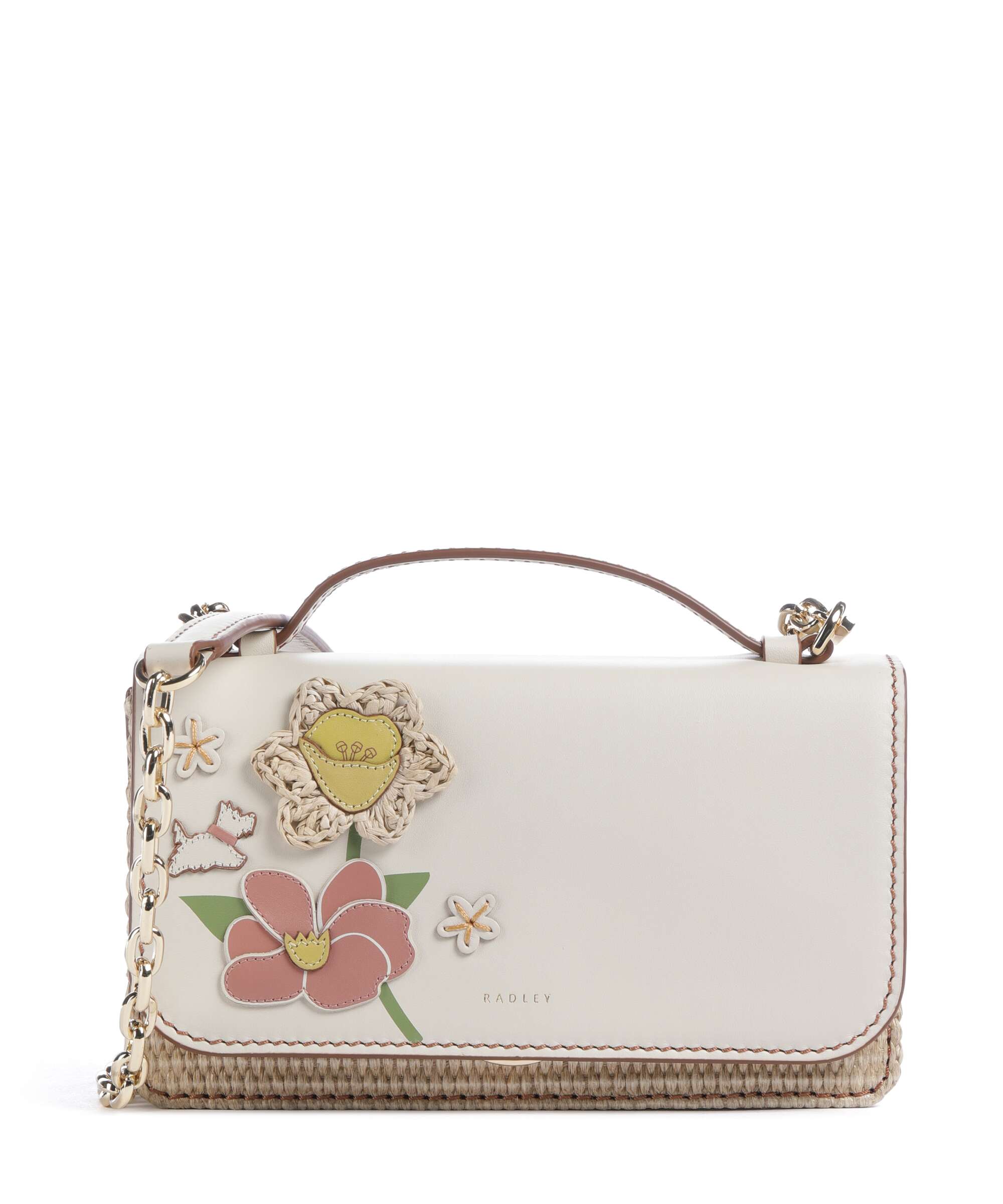 Radley London Spring Blooms Crossbody bag natural