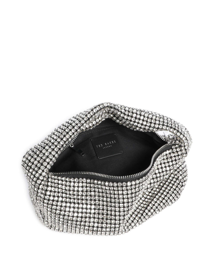 Ted Baker Crystiz Handbag silver