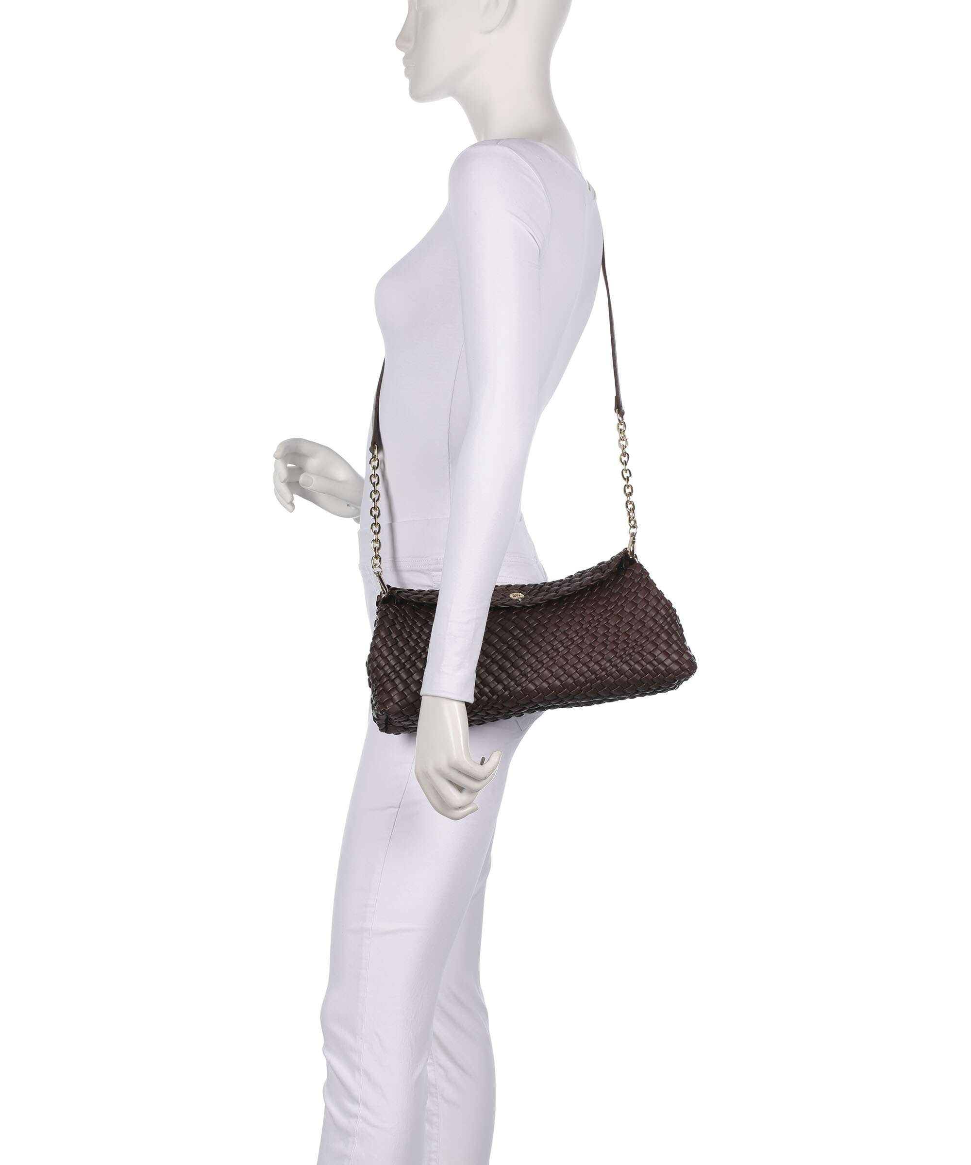 Dune London Encourage Clutch bag brown