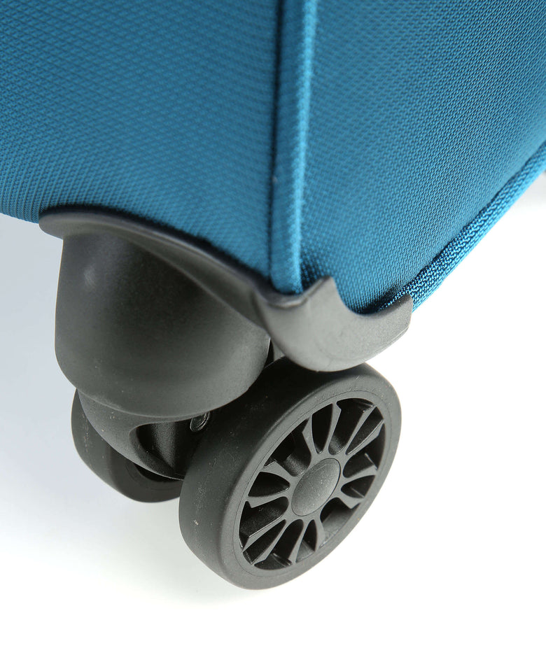 American Tourister Crosstrack Spinner (4 wheels) navy/orange