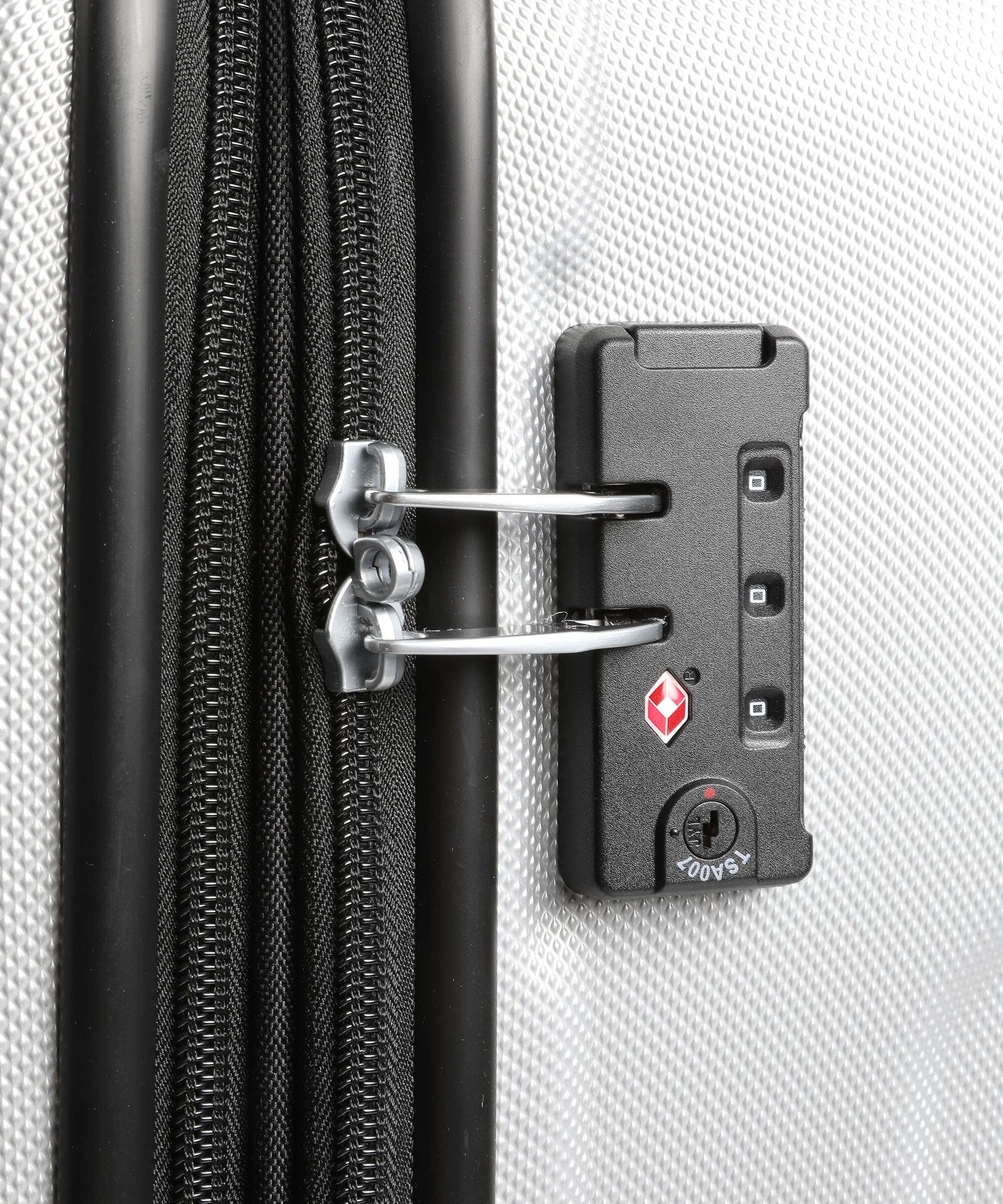 American Tourister Tracklite Spinner (4 wheels) silver