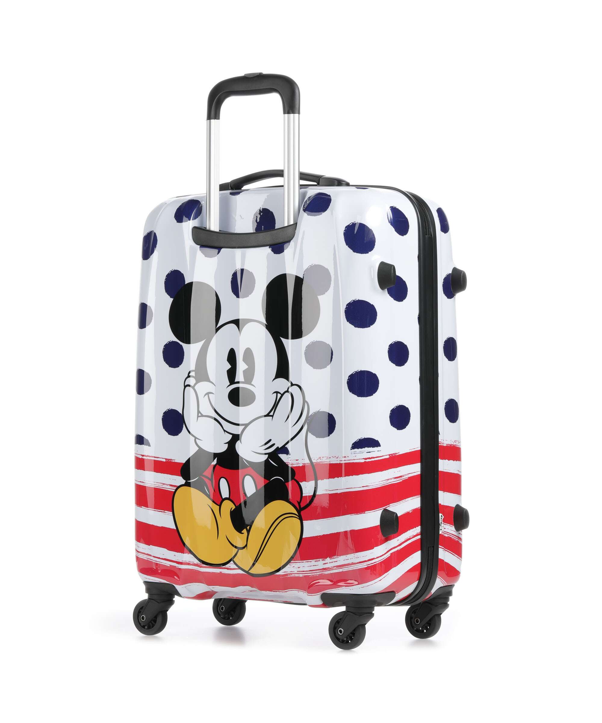 American Tourister Disney Legends Spinner (4 wheels) mickey blue dots