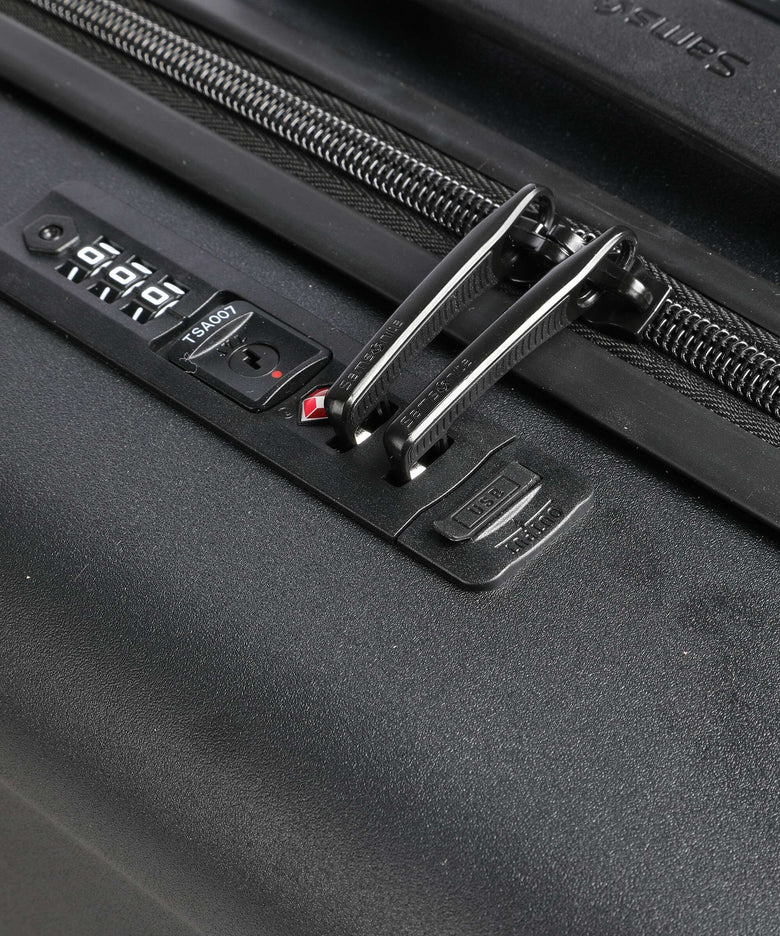 Samsonite Quadrix Spinner (4 wheels) black