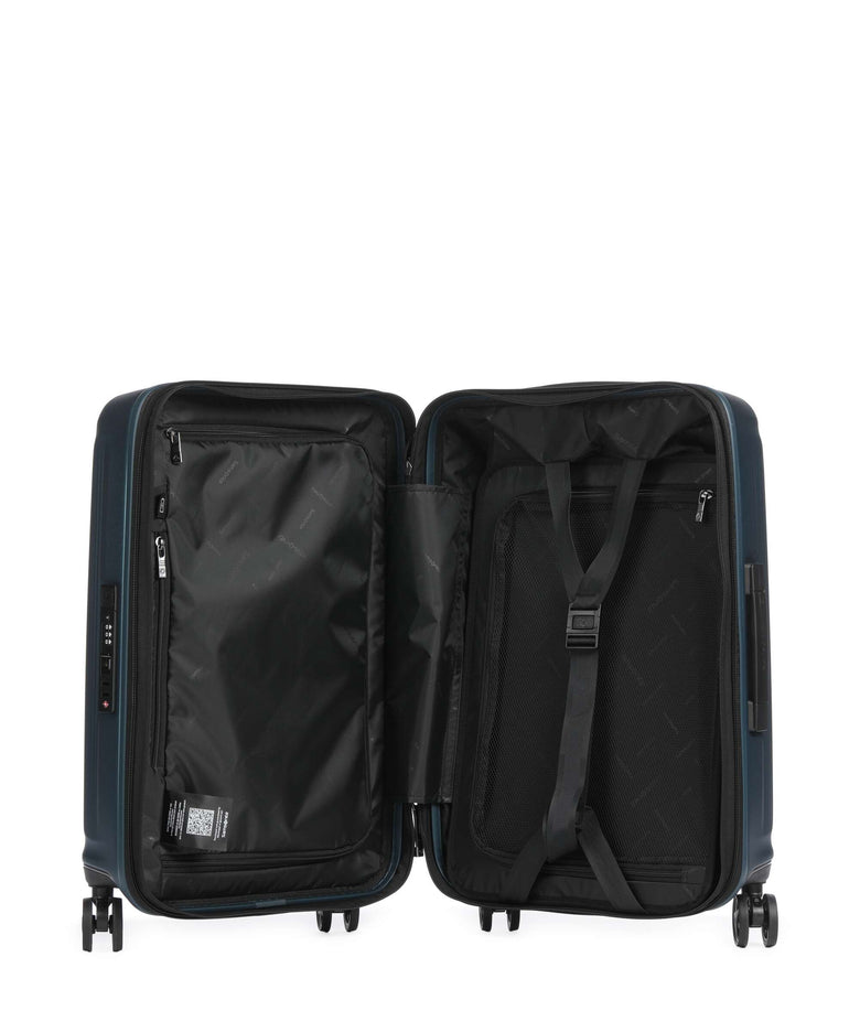 Samsonite Nuon Spinner (4 wheels) matt petrol blue