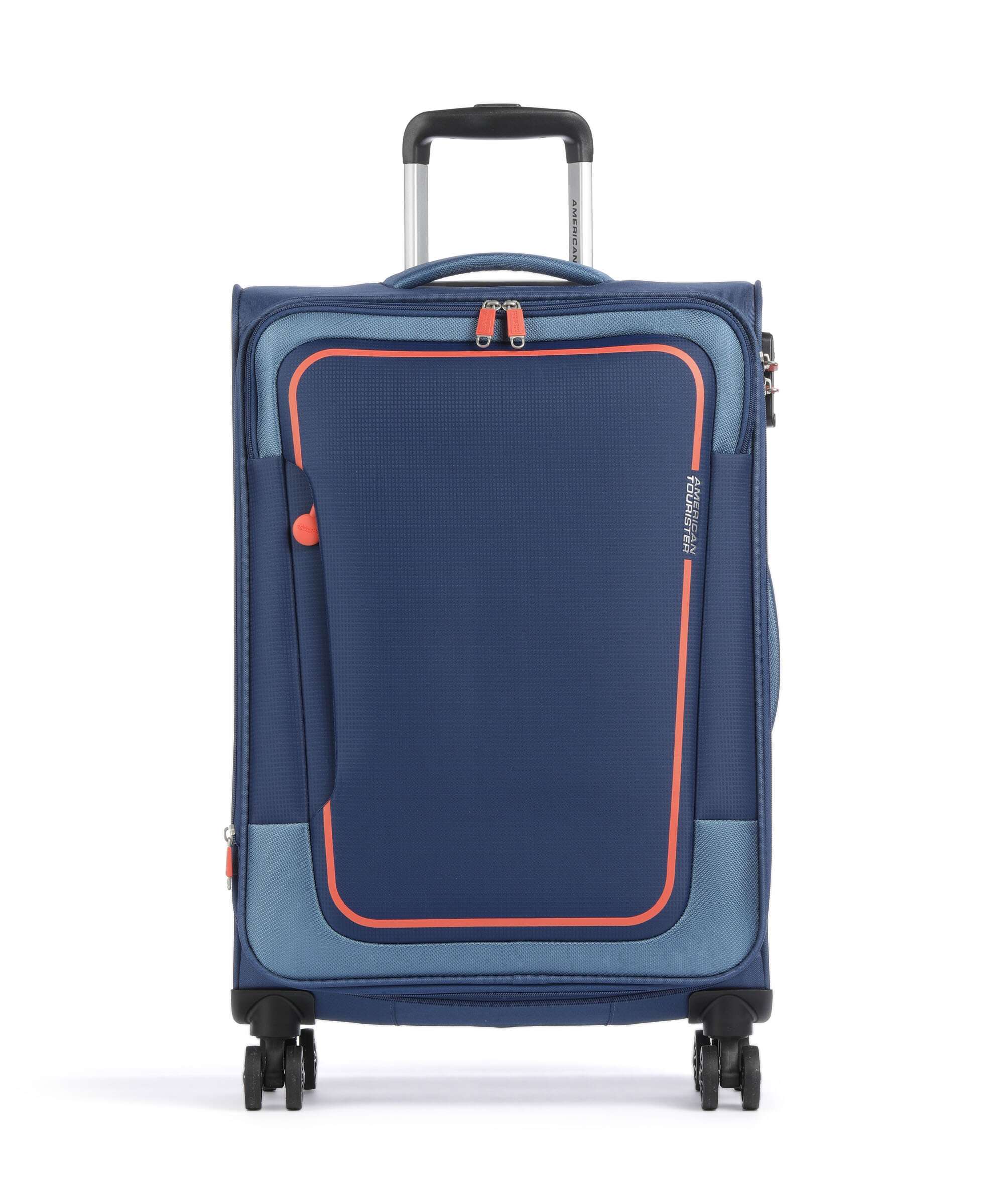 American Tourister Pulsonic Spinner (4 wheels) combat navy