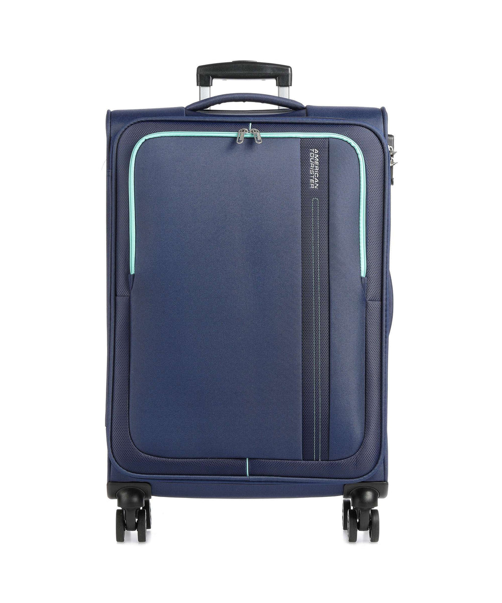 American Tourister Sea Seeker Spinner (4 wheels) combat navy