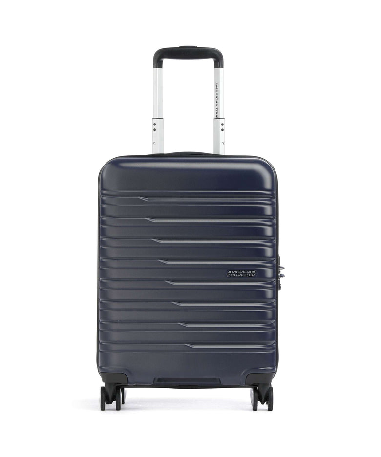 American Tourister Flashline Spinner (4 wheels) ink blue