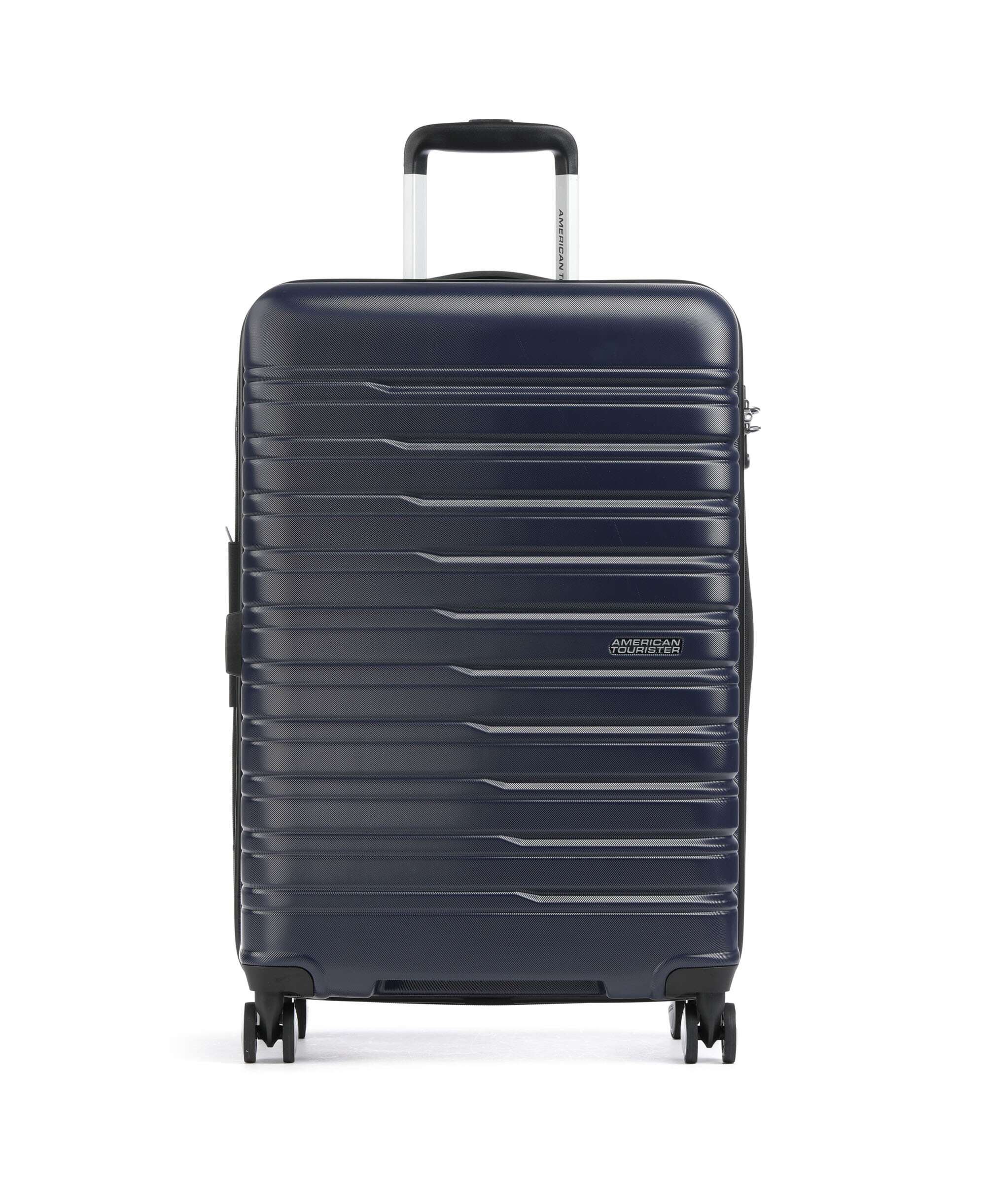 American Tourister Flashline Spinner (4 wheels) ink blue