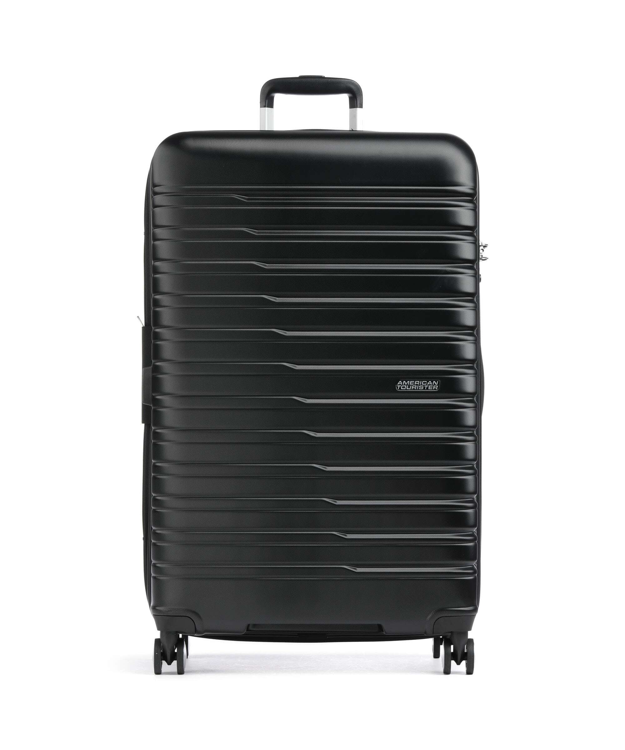 American Tourister Flashline Spinner (4 wheels) shadow black