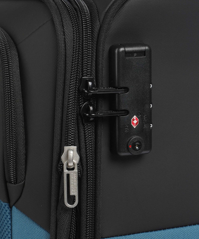 American Tourister Daring Dash Spinner (4 wheels) black/blue