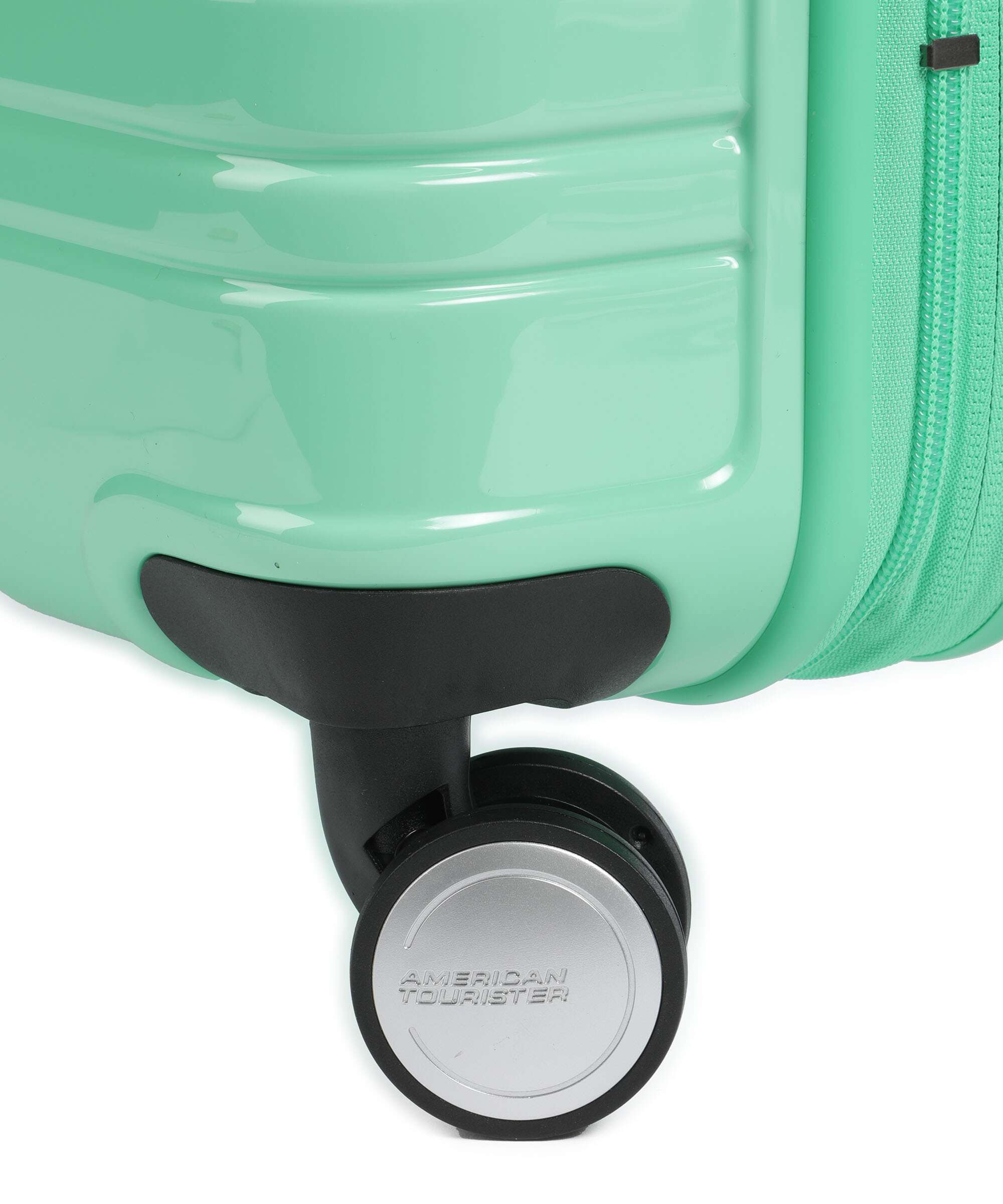 American Tourister Flashline Pop Spinner (4 wheels) light green