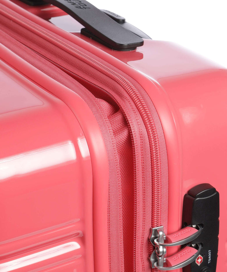 American Tourister Flashline Pop Spinner (4 wheels) coral pink