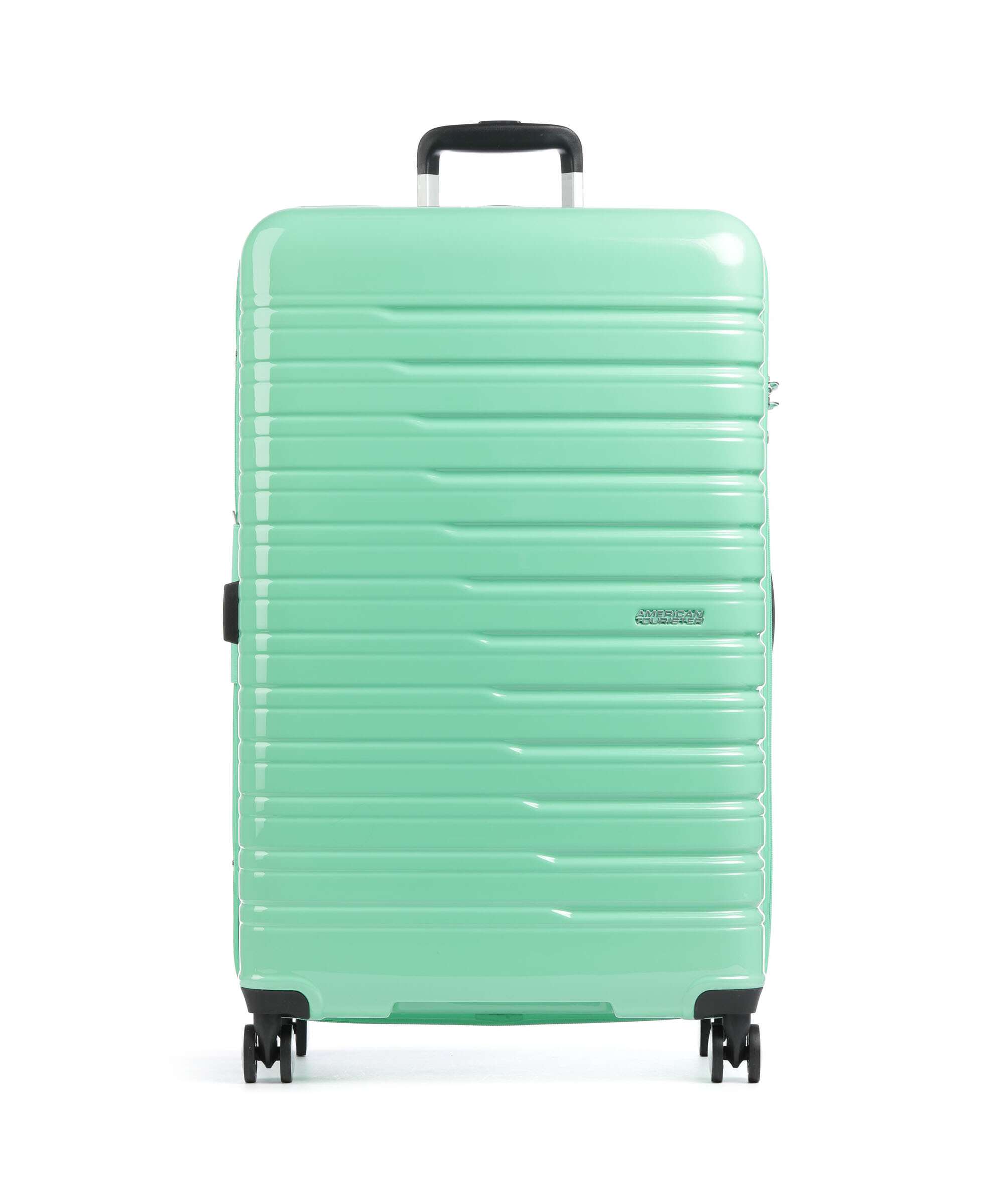 American Tourister Flashline Pop Spinner (4 wheels) light green