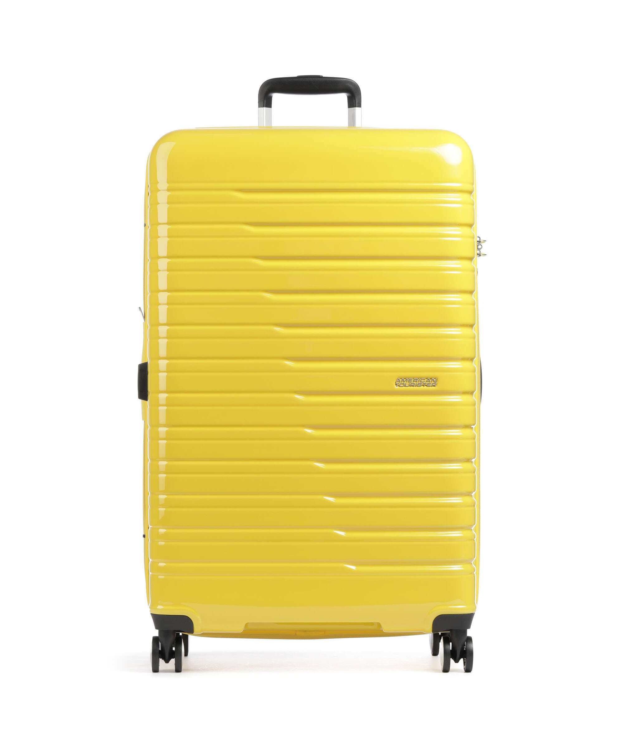 American Tourister Flashline Pop Spinner (4 wheels) lemon yellow