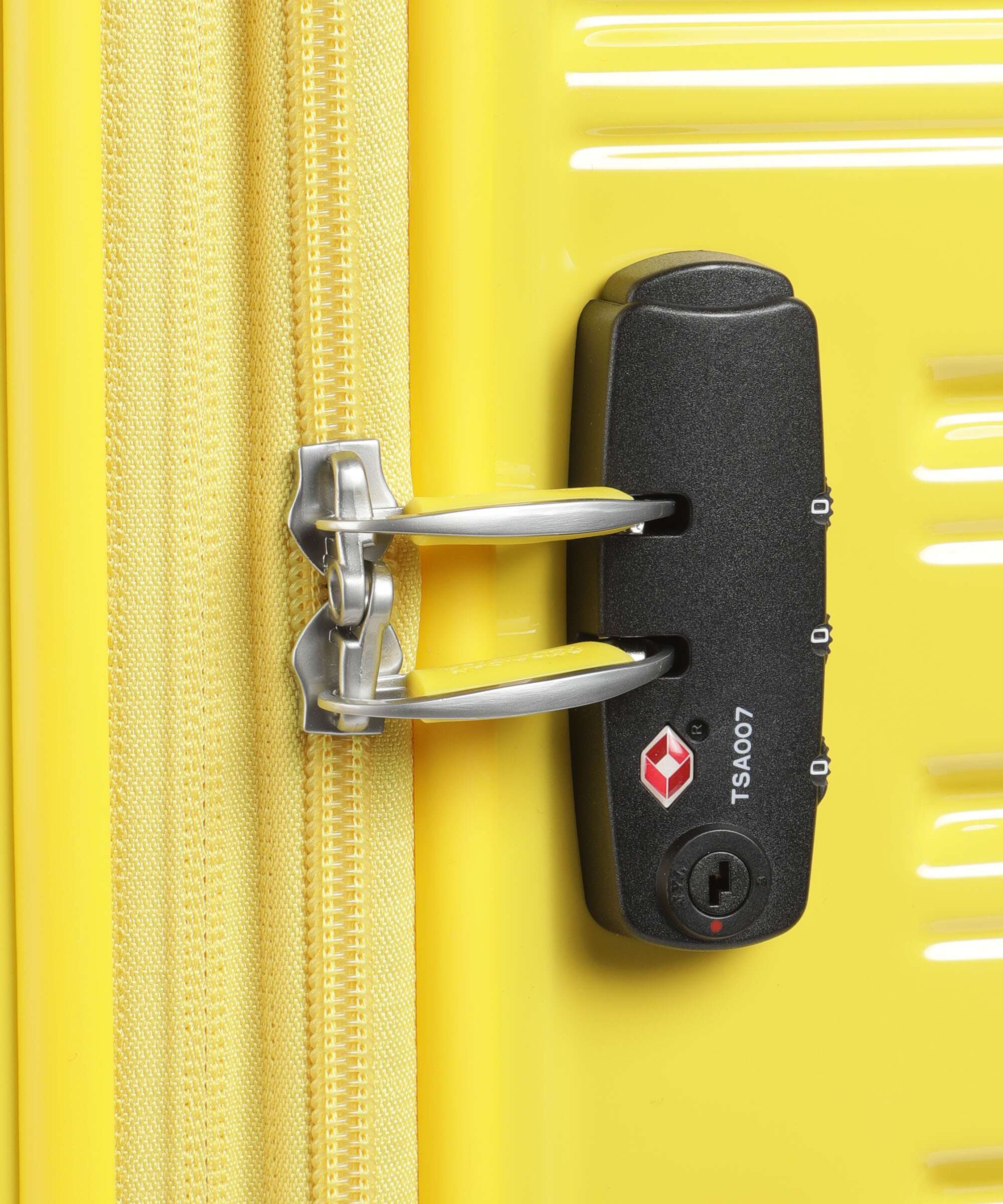 American Tourister Flashline Pop Spinner (4 wheels) lemon yellow