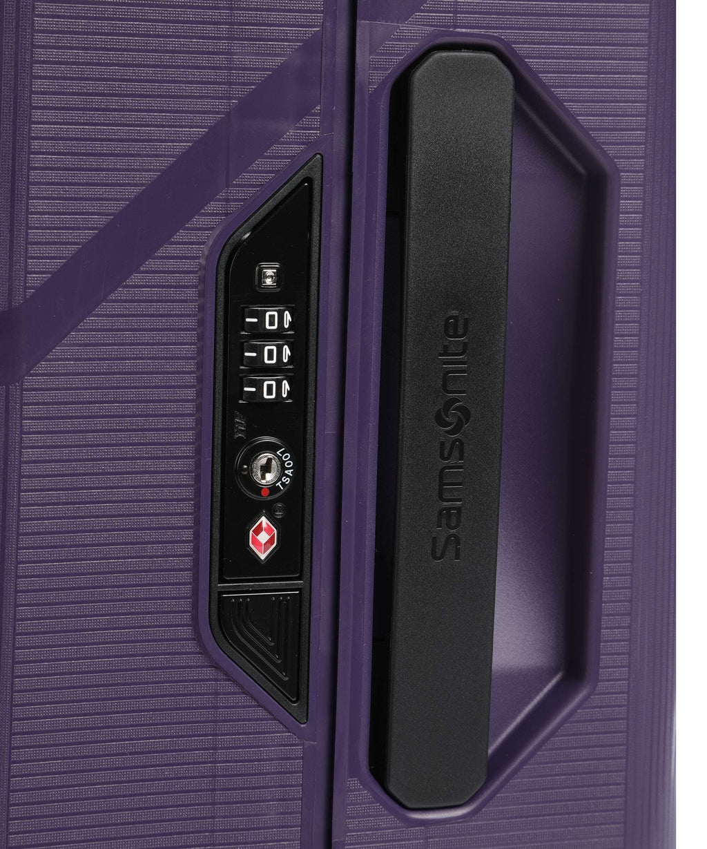 Samsonite Magnum Eco Spinner (4 wheels) dark purple
