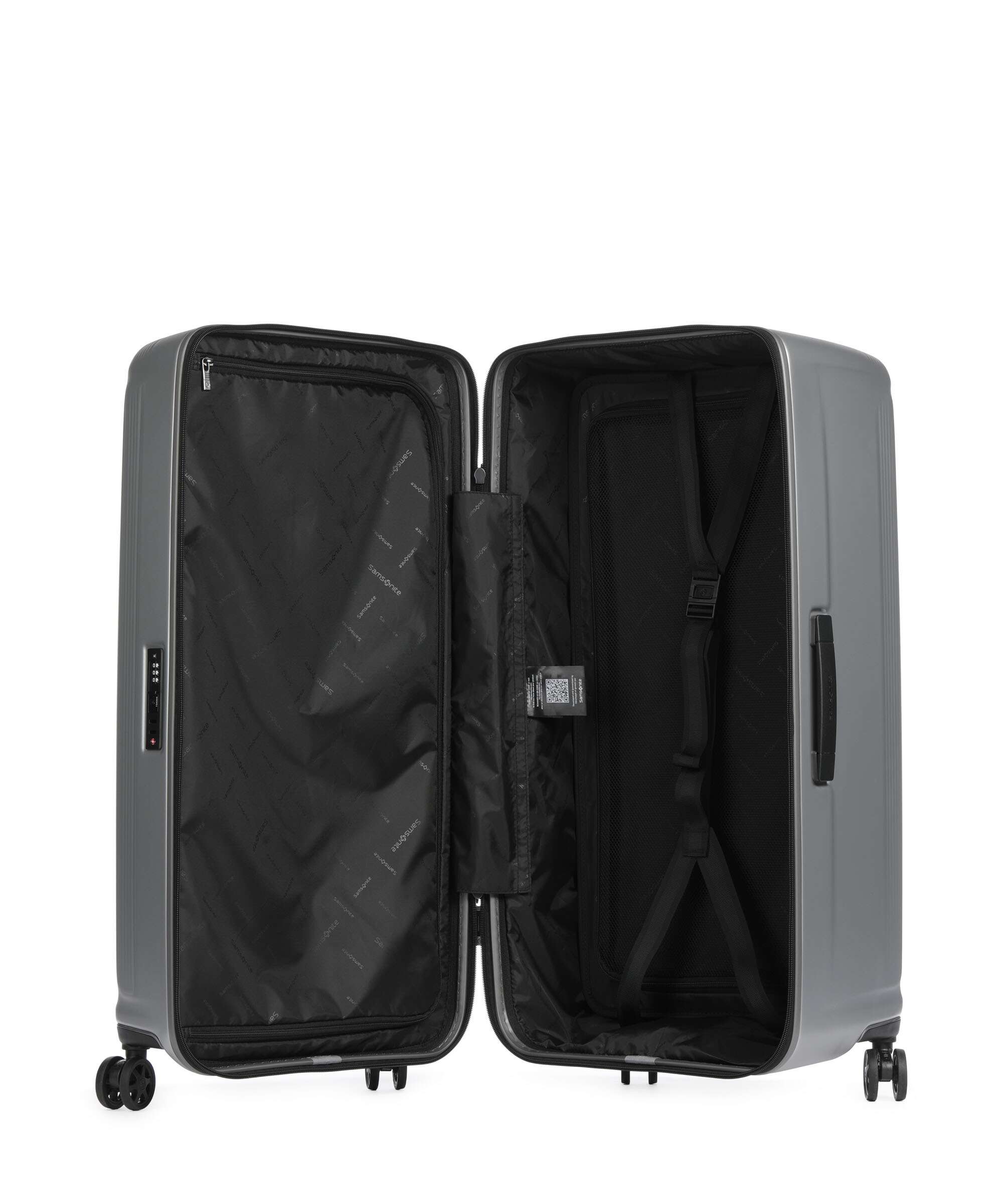 Samsonite Nuon Spinner (4 wheels) matt silver
