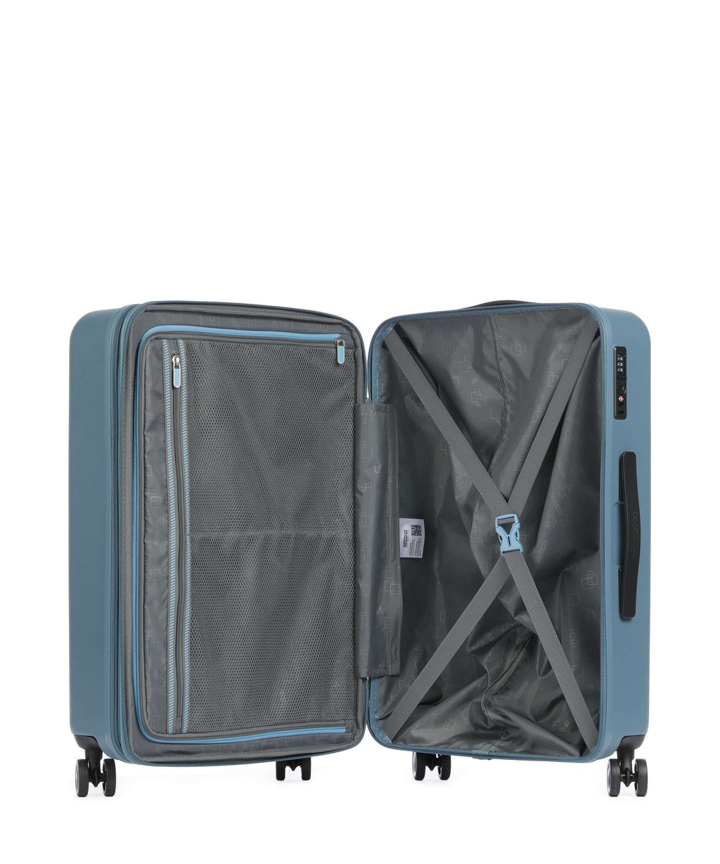 American Tourister Dynabelt Spinner (4 wheels) rainstorm blue