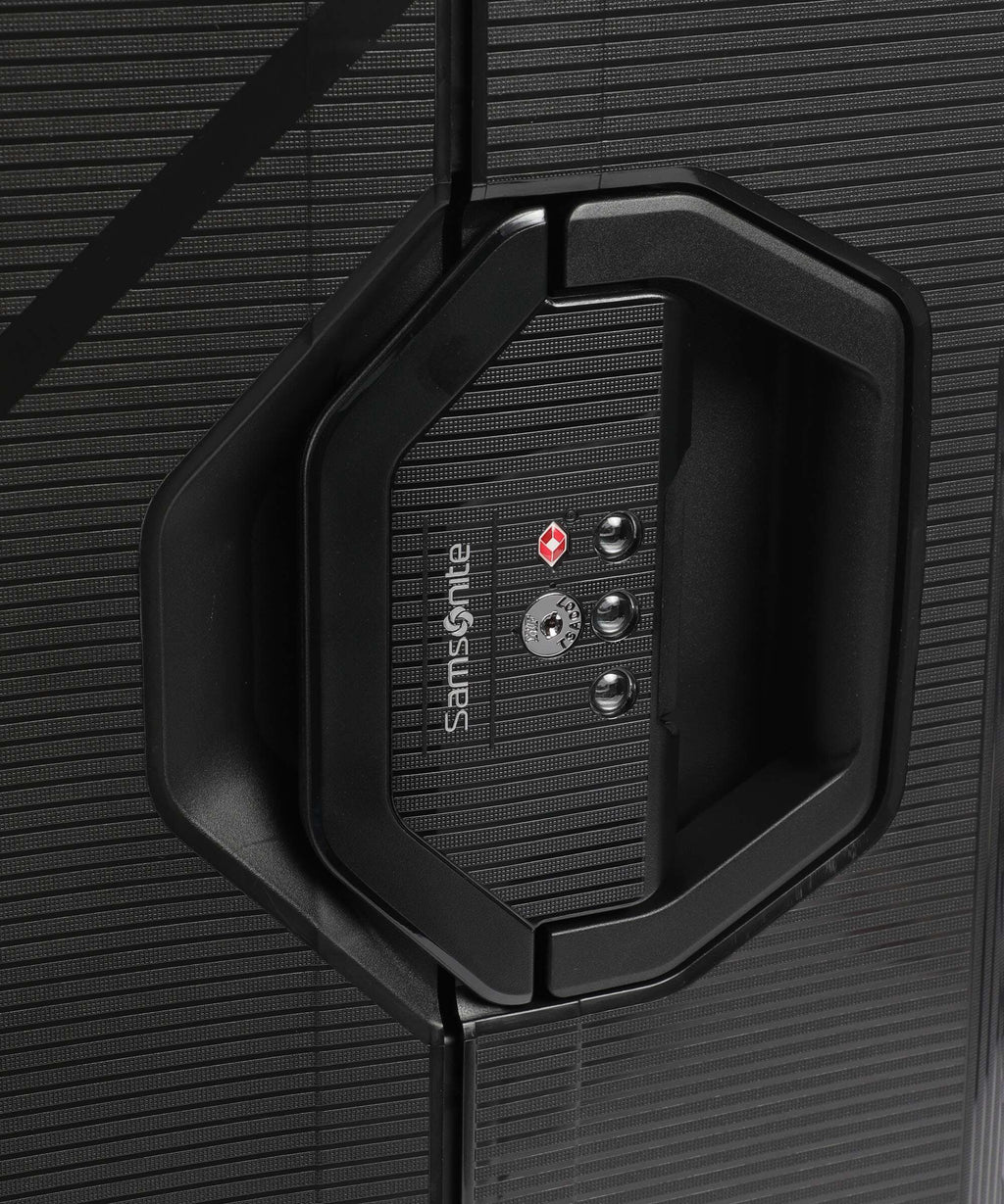 Samsonite Magnum Eco Spinner (4 wheels) black/red