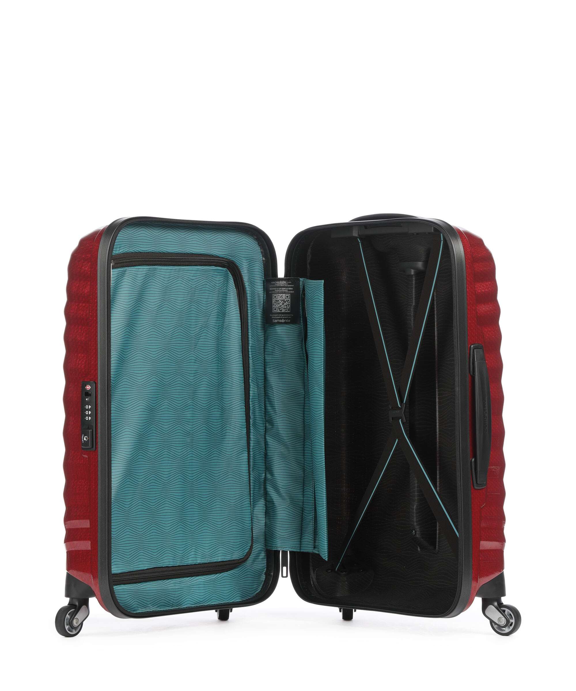Samsonite Lite Shock Spinner (4 wheels) hyacinth red