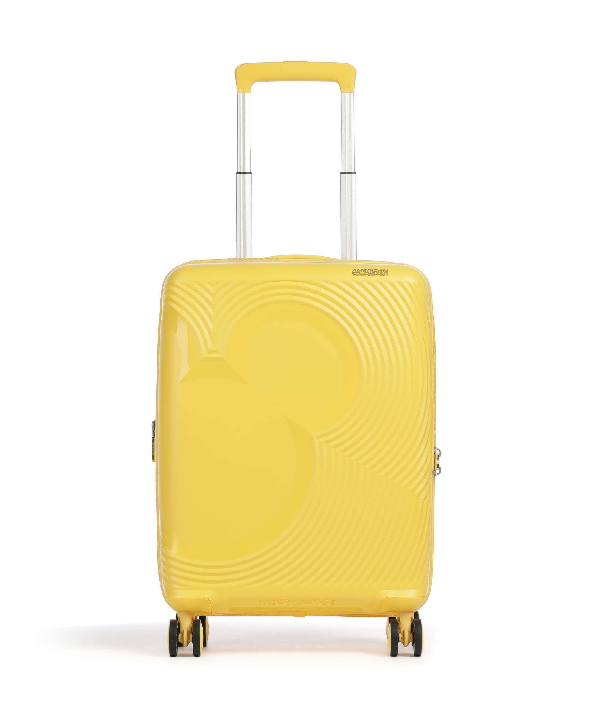 American Tourister Mickey Magic Spinner (4 wheels) mickey flower yellow