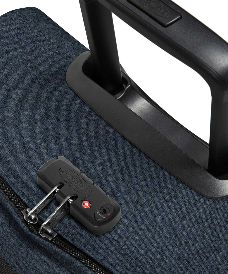 Eastpak Tranverz S Travel bag with wheels triple denim