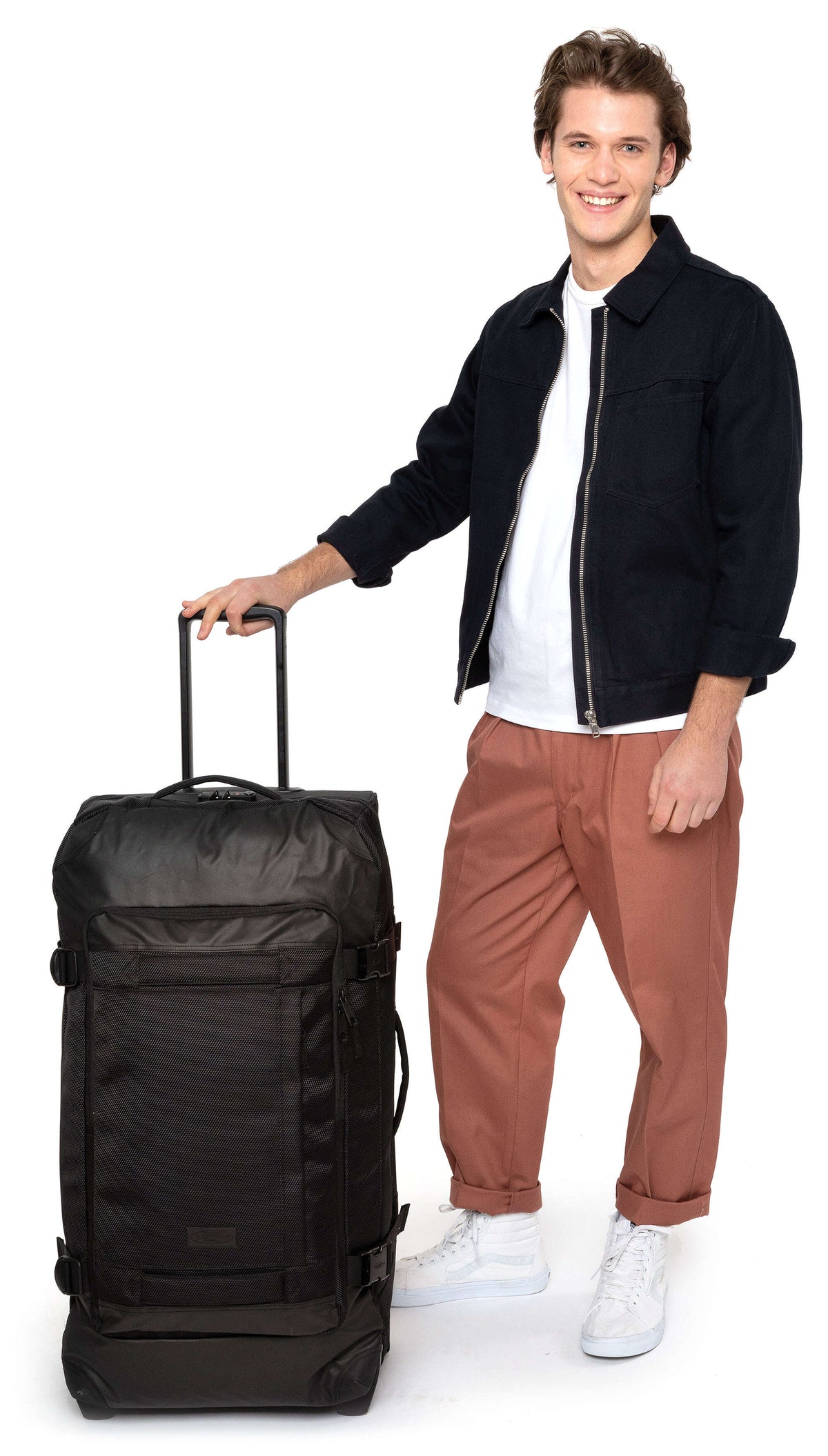 Eastpak Cnnct Tranverz L Travel bag with wheels coast