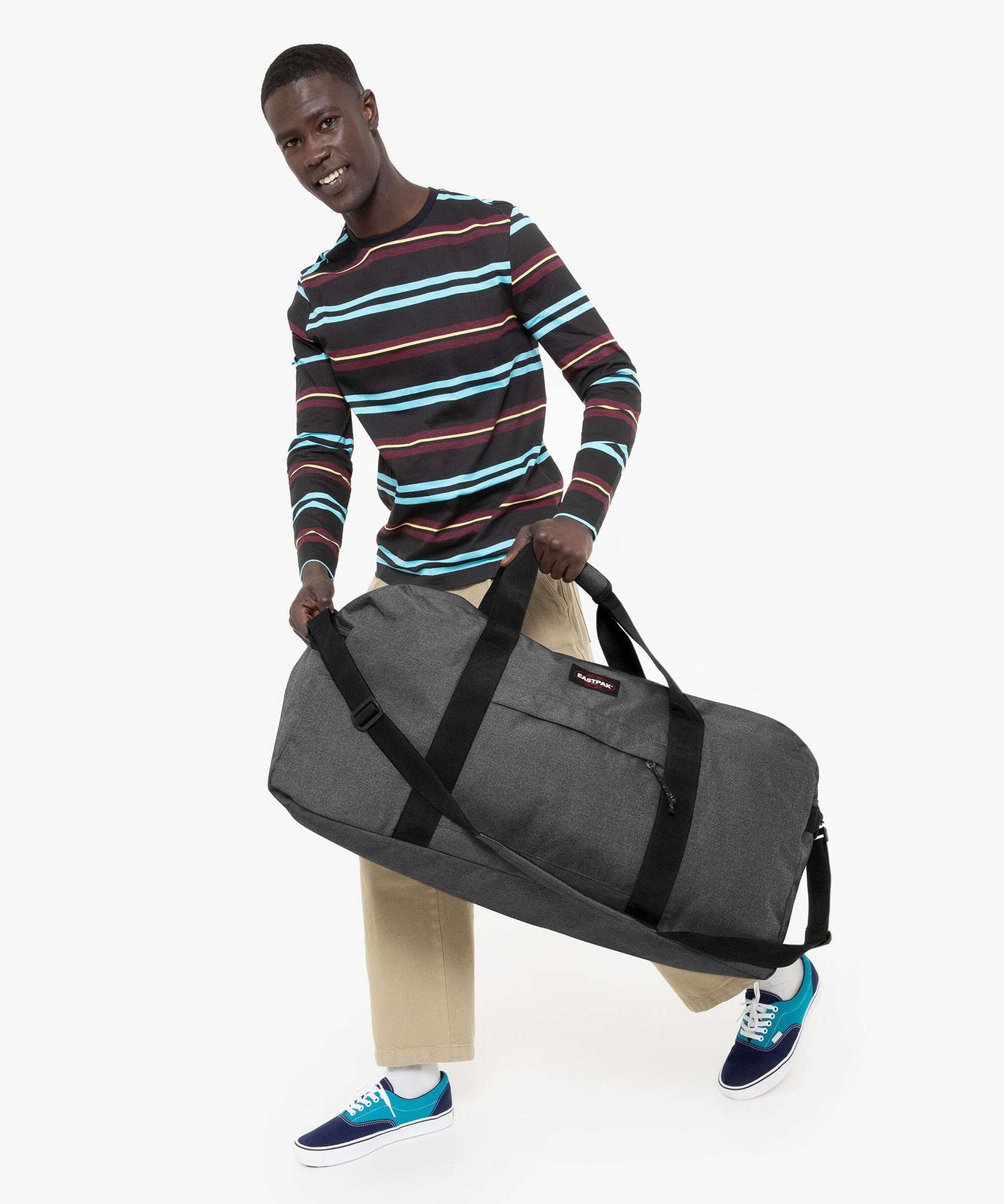 Eastpak Terminal + Travel bag black denim