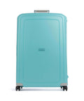 Samsonite S'Cure Spinner (4 wheels) aqua blue