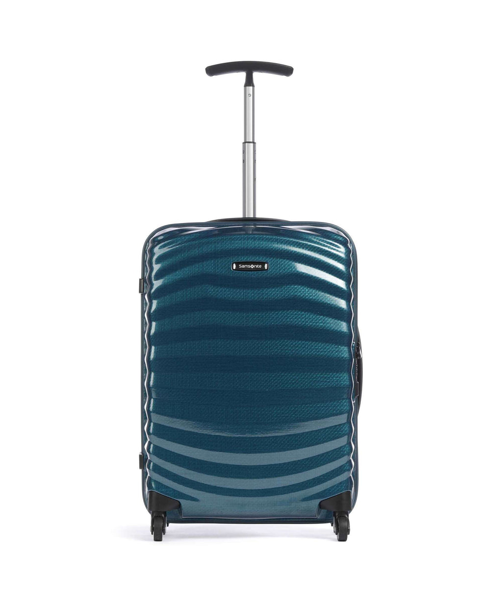 Samsonite Lite-Shock Spinner (4 wheels) petrol blue