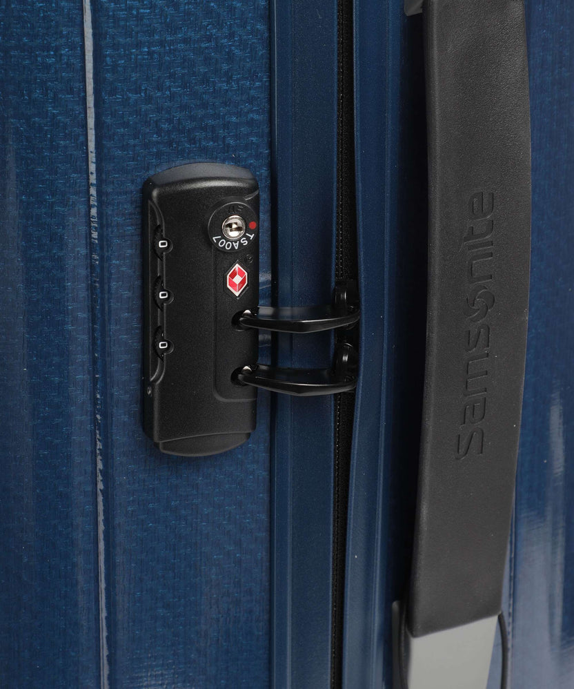 Samsonite Chronolite Spinner (4 wheels) electric blue