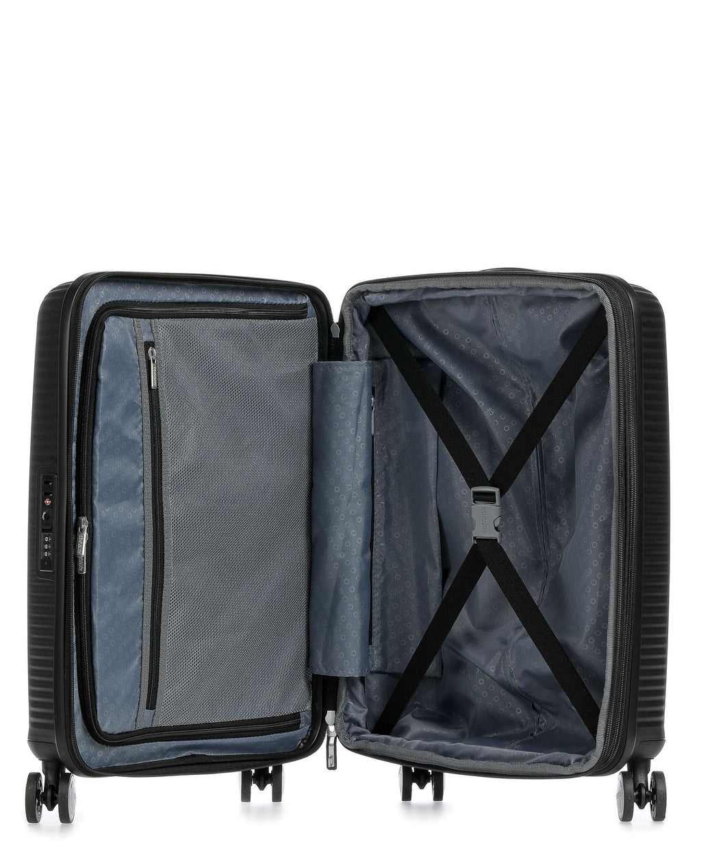 American Tourister Soundbox Spinner (4 wheels) bass black