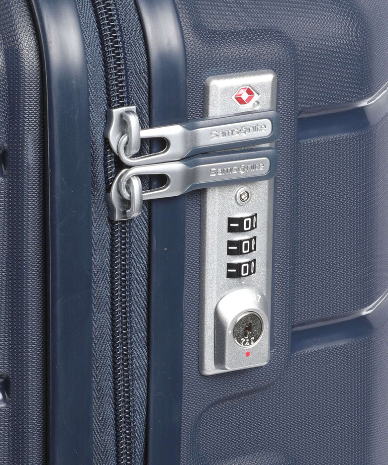 Samsonite Flux Exp Spinner (4 wheels) navy blue