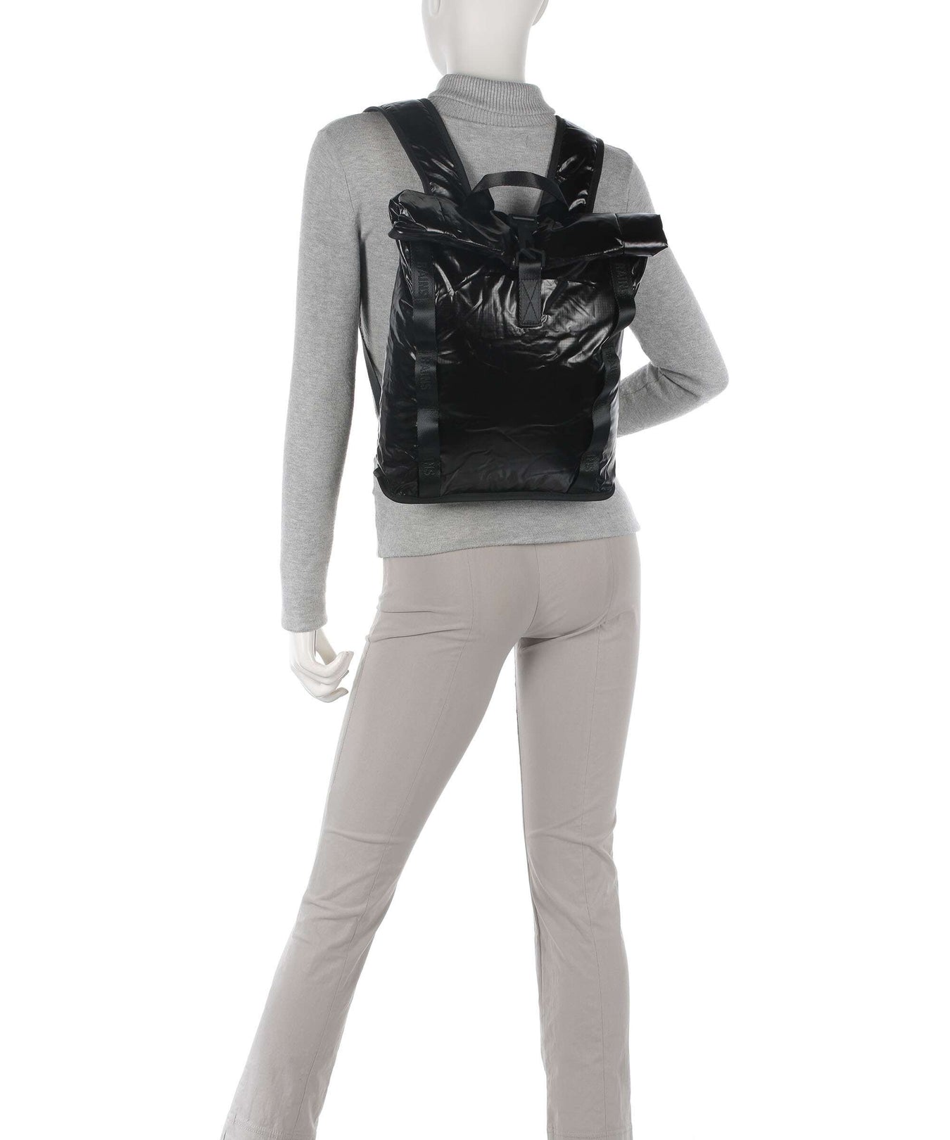 Rains Sibu Mini Rolltop backpack black