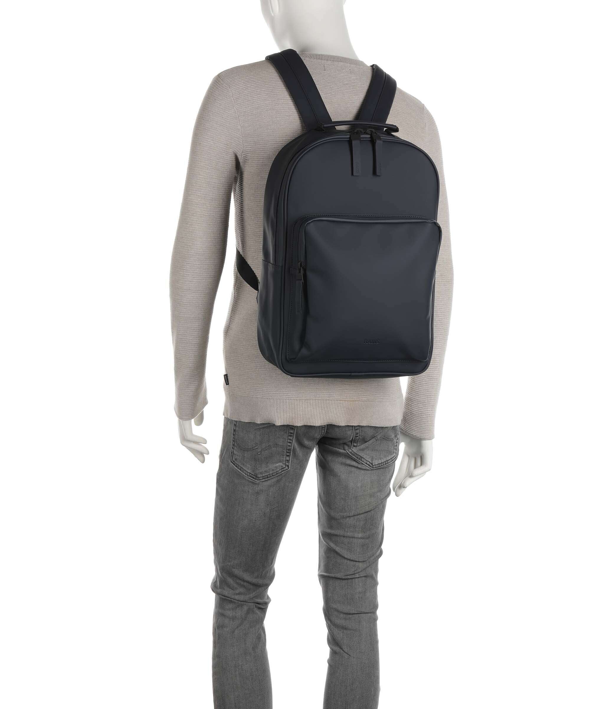 Rains Large Backpack navy